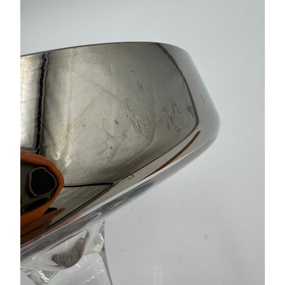 Fitz and Floyd NWT Pedestal Plate Silver Medley Platinum Rim 7" tall - Picture 6 of 6